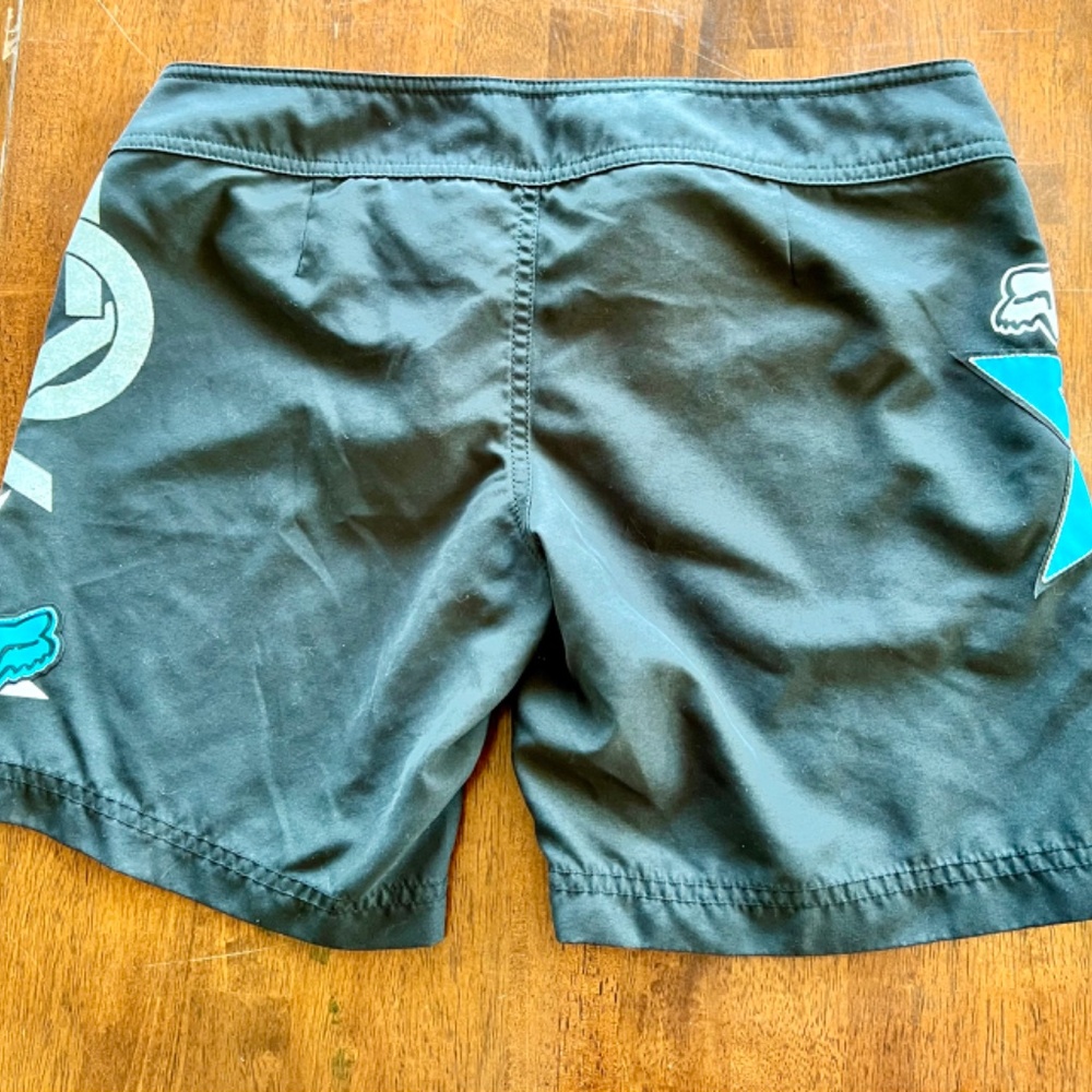 Juniors Fox Swim Trunks Size 0 - Picture 2 of 4
